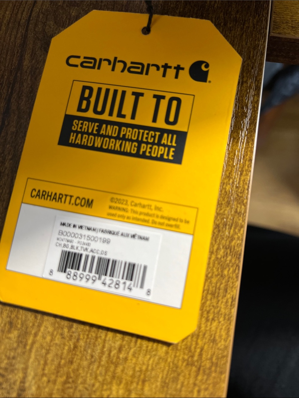 NTW Carhartt Black Travel Kit/ Toiletry Bag - Picture 10 of 10